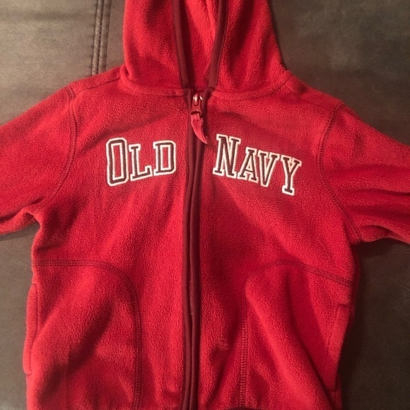 RED Old Navy Hoodie Size 18-24 months - Picture 2 of 5